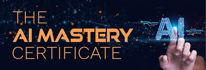 AI Mastery Certificate CANCELLED logo